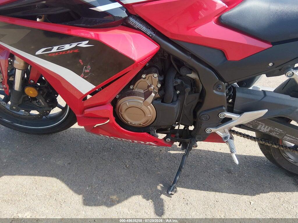 MLHPC625XN5300489 2022 HONDA CBR500 photo no. 9