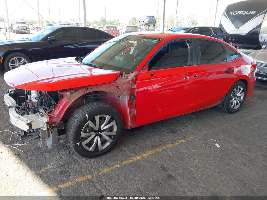 2HGFE2F22NH528532 2022 HONDA CIVIC photo no. 2