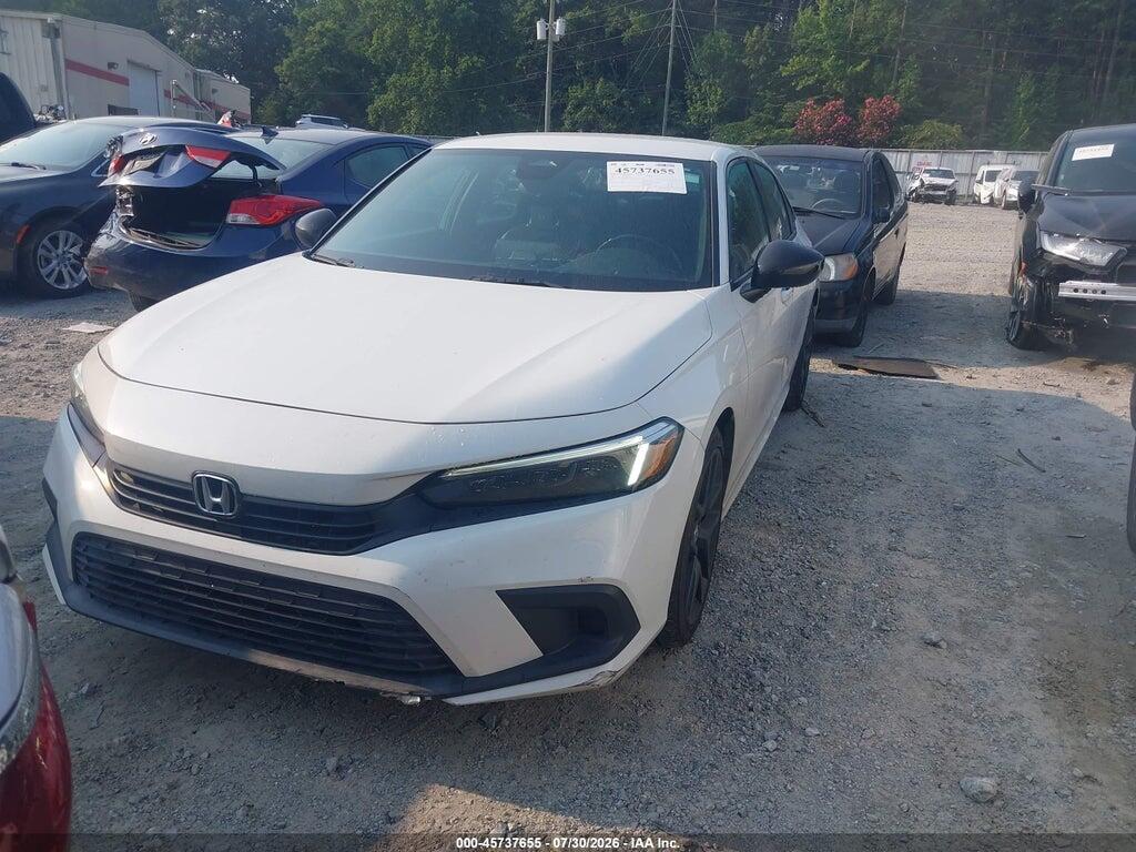 2HGFE2F58NH502575 2022 HONDA CIVIC photo no. 2