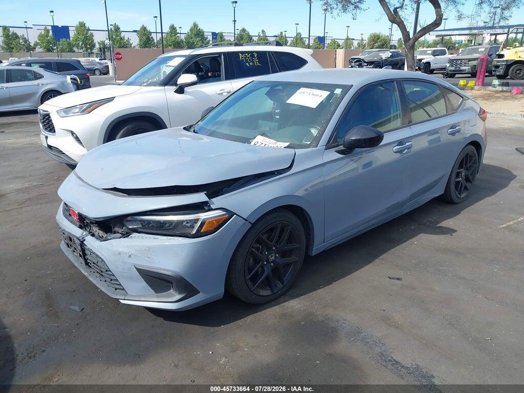 19XFL2H87NE005704 2022 HONDA CIVIC photo no. 2