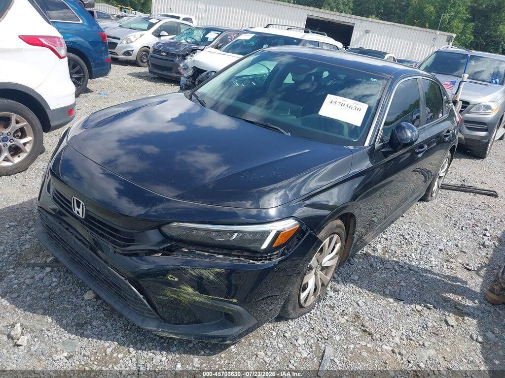 2HGFE2F22NH546576 2022 HONDA CIVIC photo no. 2