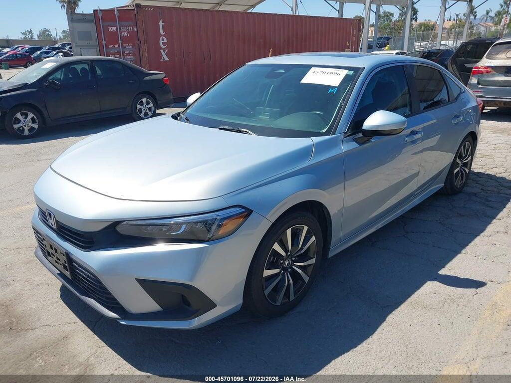 2HGFE1F7XNH307296 2022 HONDA CIVIC photo no. 2