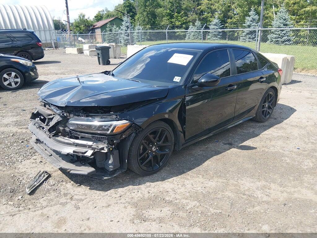 2HGFE2F56NH587707 2022 HONDA CIVIC photo no. 2
