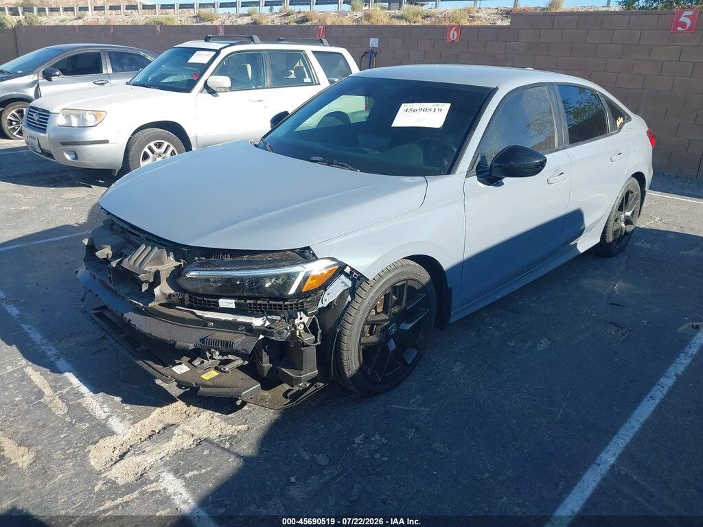 2HGFE2F52NH519565 2022 HONDA CIVIC photo no. 2