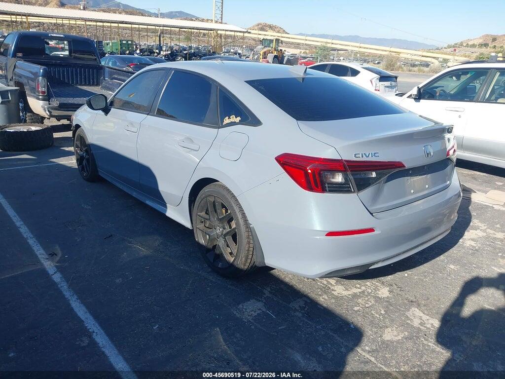 2HGFE2F52NH519565 2022 HONDA CIVIC photo no. 3