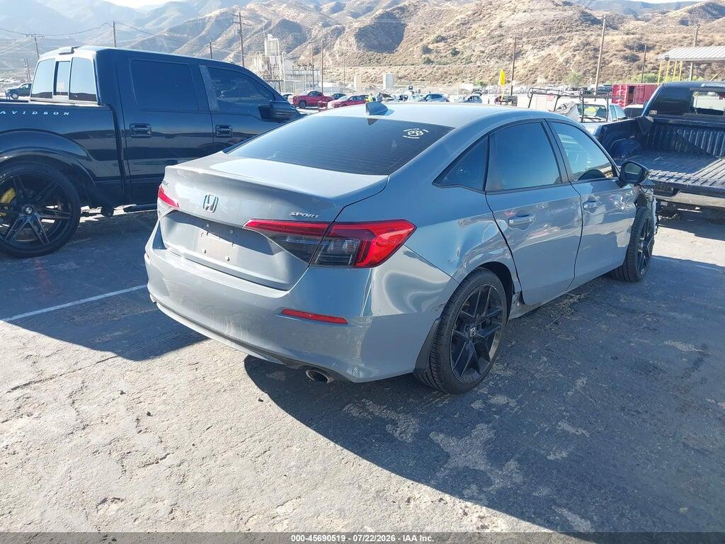 2HGFE2F52NH519565 2022 HONDA CIVIC photo no. 4