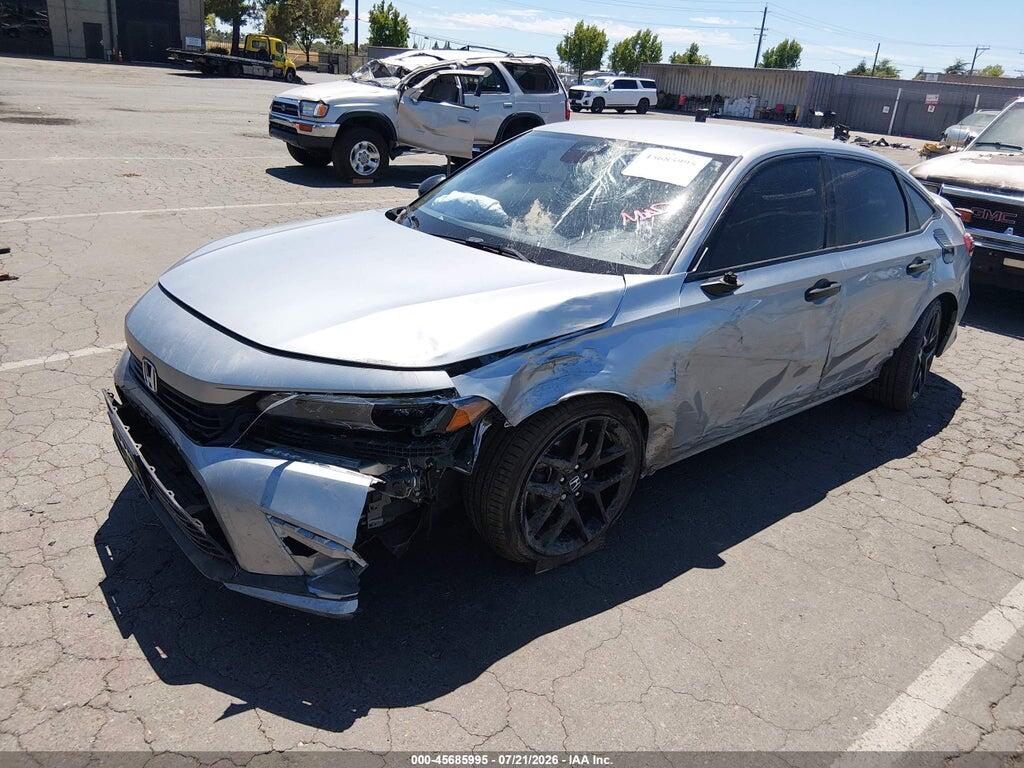 2HGFE2F55NH579033 2022 HONDA CIVIC photo no. 2