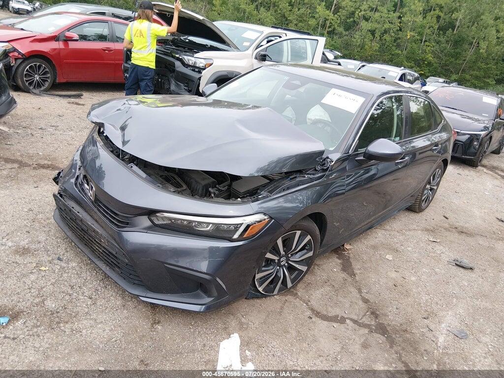 JHMFE1F76NX004489 2022 HONDA CIVIC photo no. 2