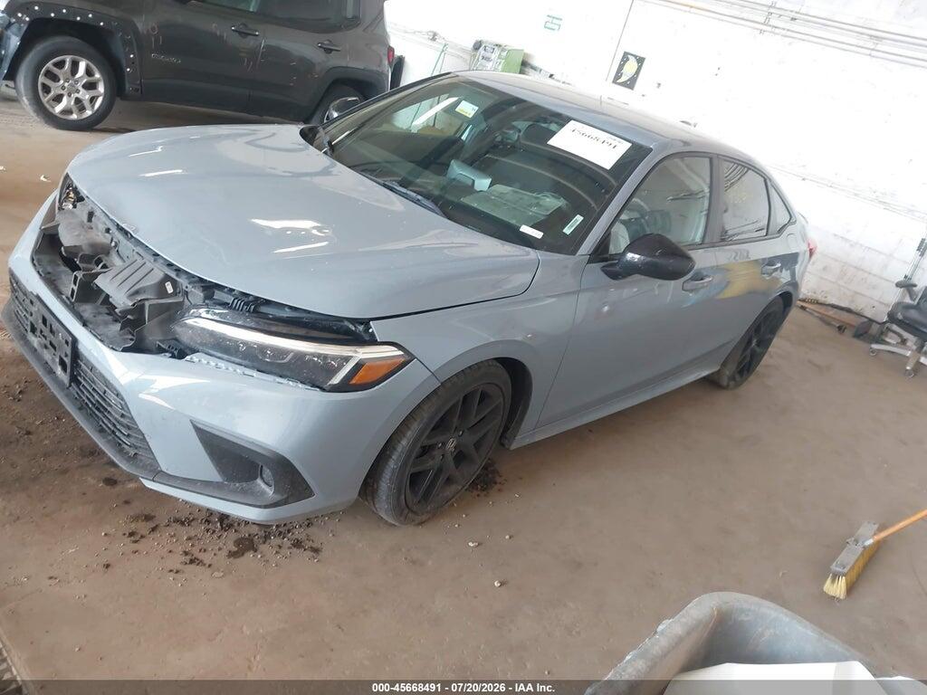 2HGFE2F56NH537079 2022 HONDA CIVIC photo no. 2