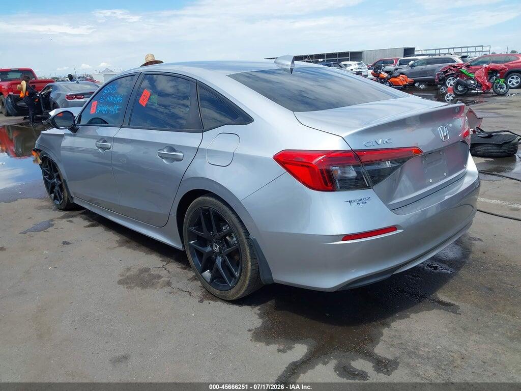2HGFE2F51NH530606 2022 HONDA CIVIC photo no. 3