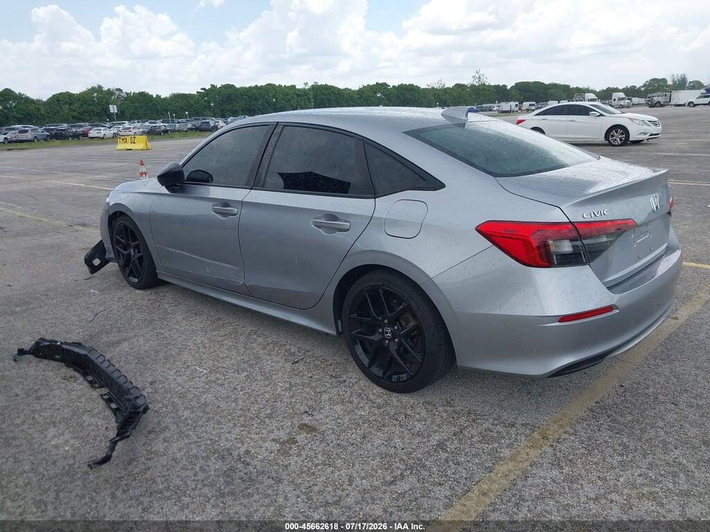 2HGFE2F50NH566139 2022 HONDA CIVIC photo no. 3