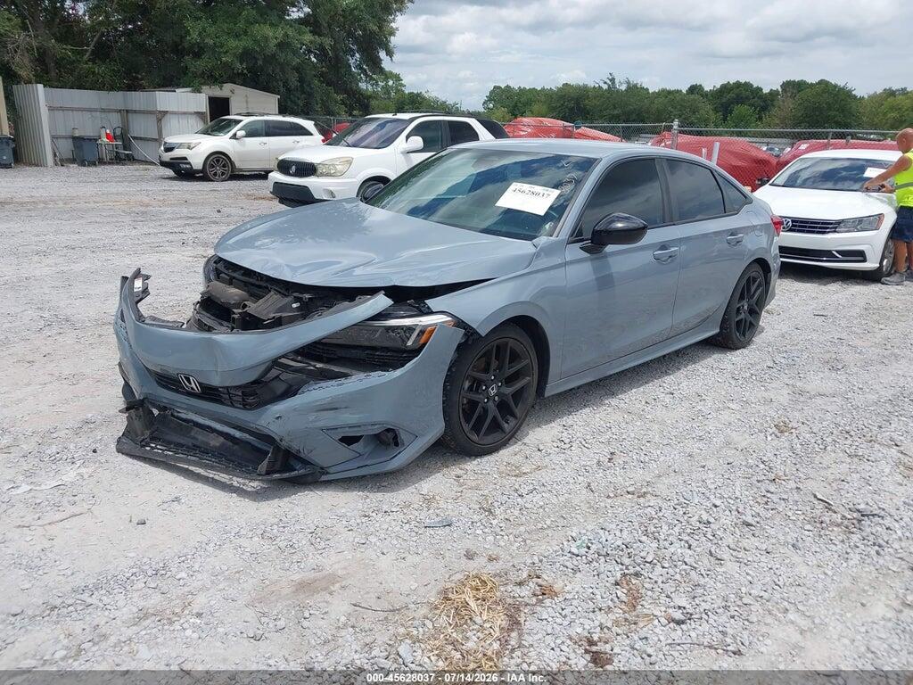 2HGFE2F55NH537901 2022 HONDA CIVIC photo no. 2