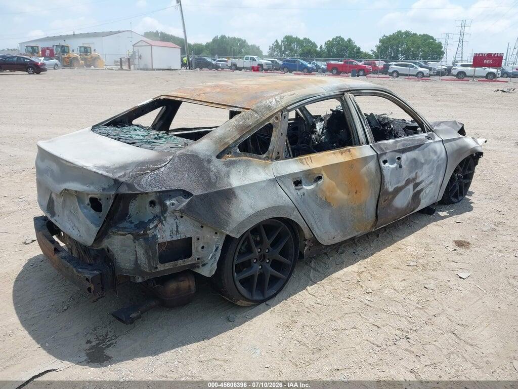 2HGFE2F58NH606015 2022 HONDA CIVIC photo no. 4
