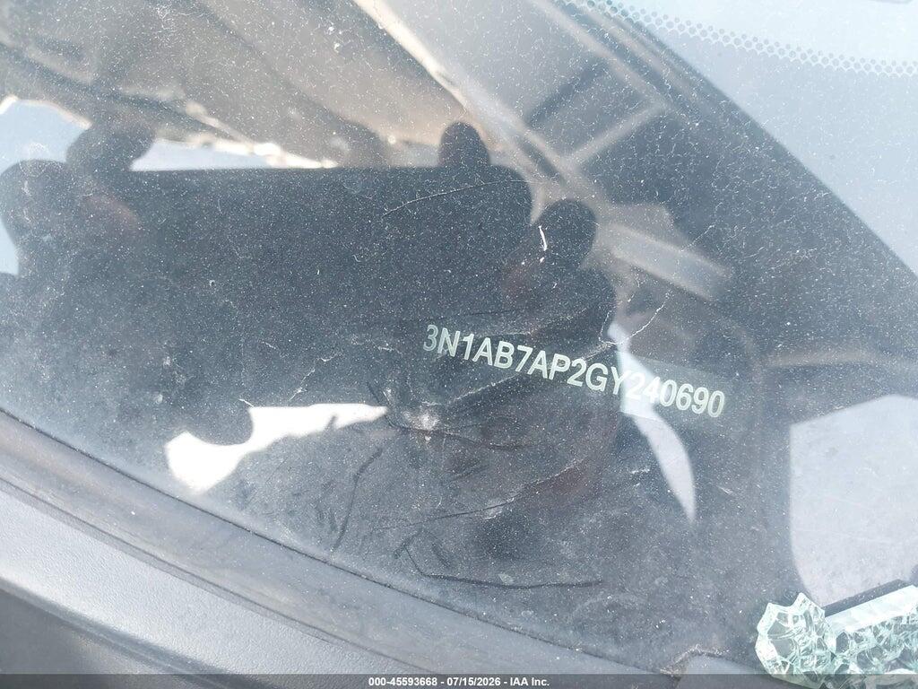 3N1AB7AP2GY240690 2016 NISSAN SENTRA photo no. 9