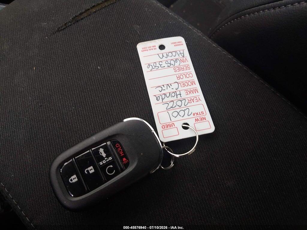 2HGFE2F55NH605386 2022 HONDA CIVIC photo no. 11