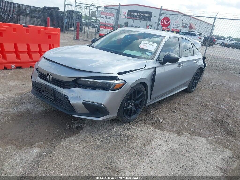 2HGFE2F53NH603121 2022 HONDA CIVIC photo no. 2
