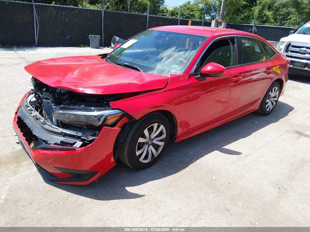 2HGFE2F23NH526160 2022 HONDA CIVIC photo no. 2