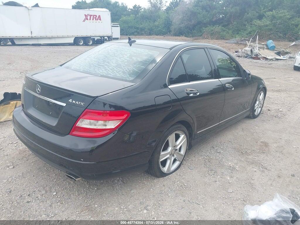 WDDGF8BB5BR170515 2011 MERCEDES-BENZ C 300 photo no. 4