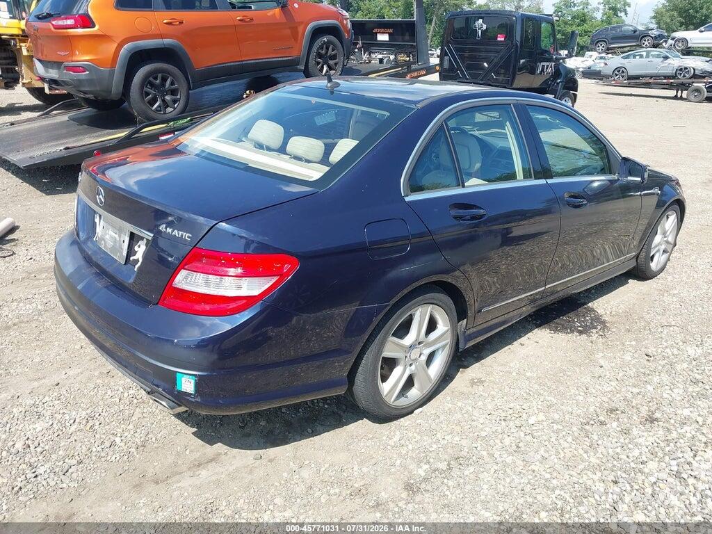 WDDGF8BB0BR150141 2011 MERCEDES-BENZ C 300 photo no. 4