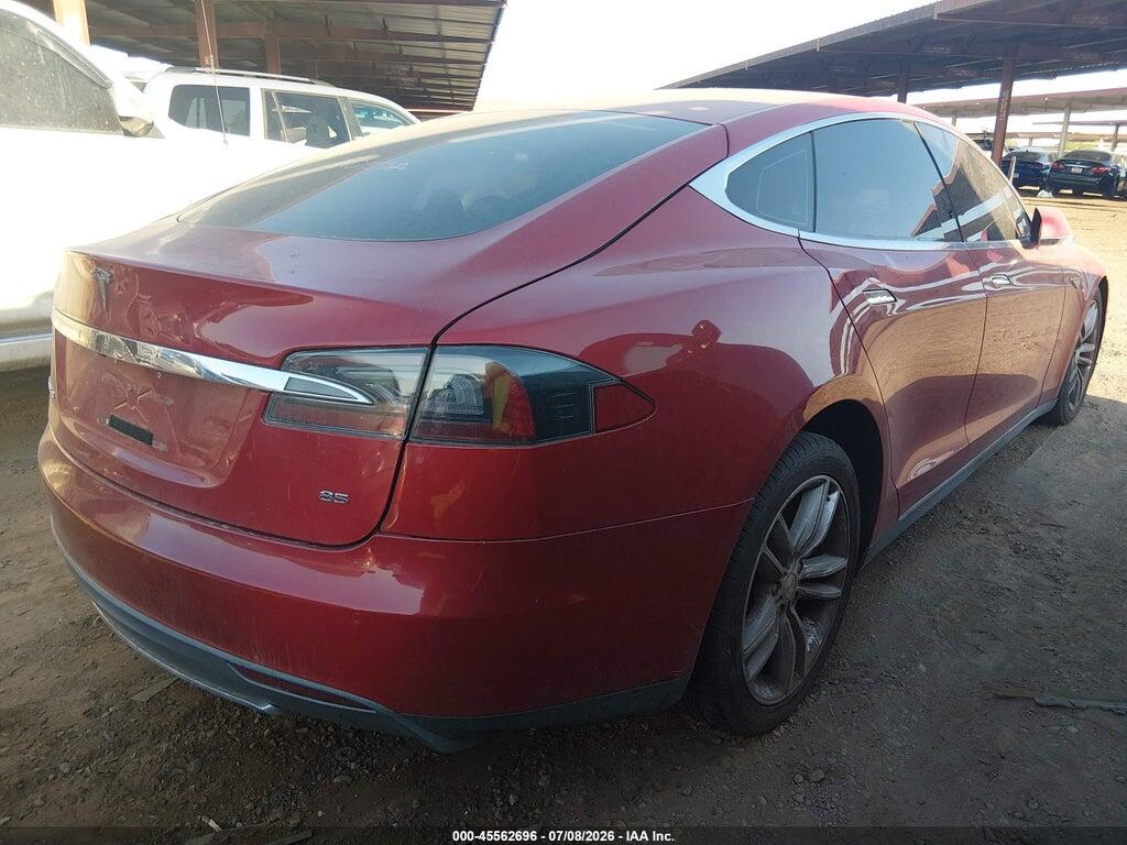 5YJSA1H11EFP45017 2014 TESLA MODEL S photo no. 4
