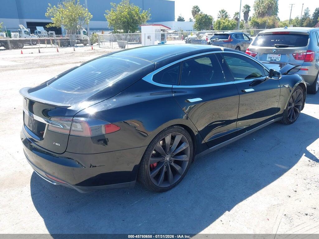 5YJSA1H17EFP58662 2014 TESLA MODEL S photo no. 4