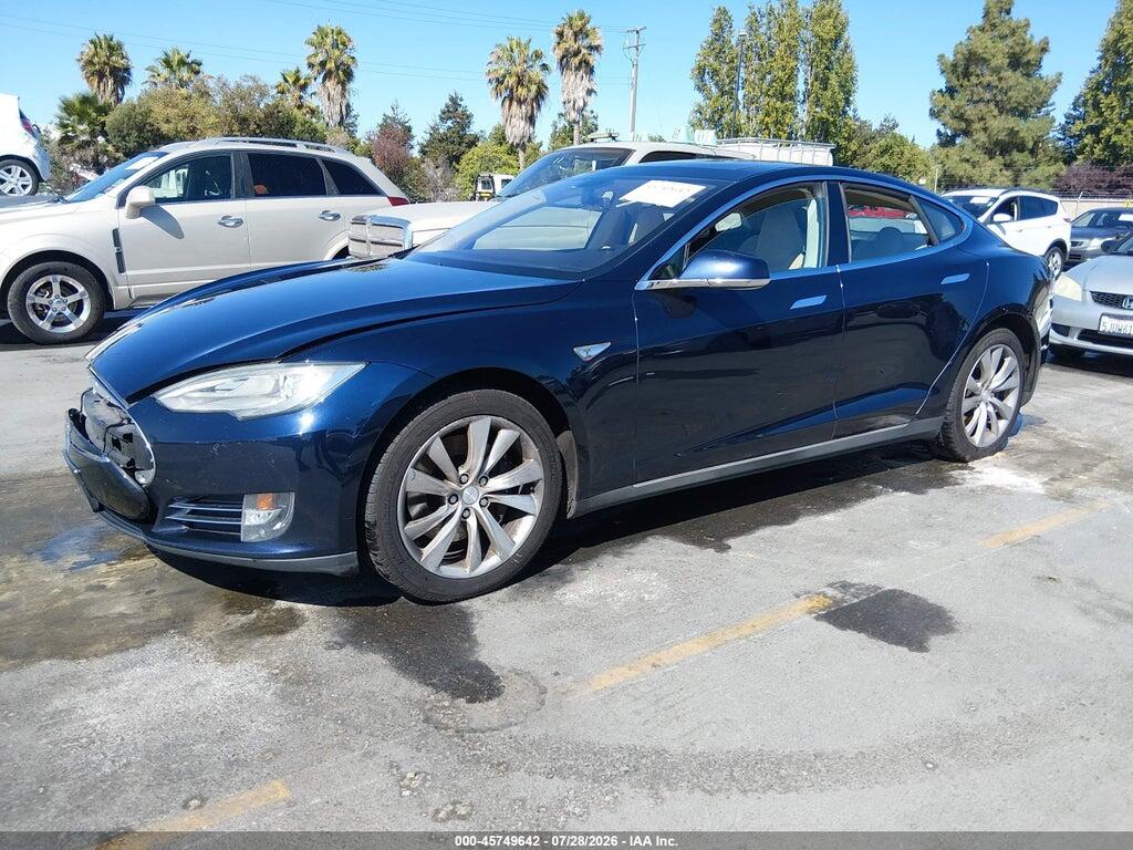 5YJSA1H19EFP36839 2014 TESLA MODEL S photo no. 2