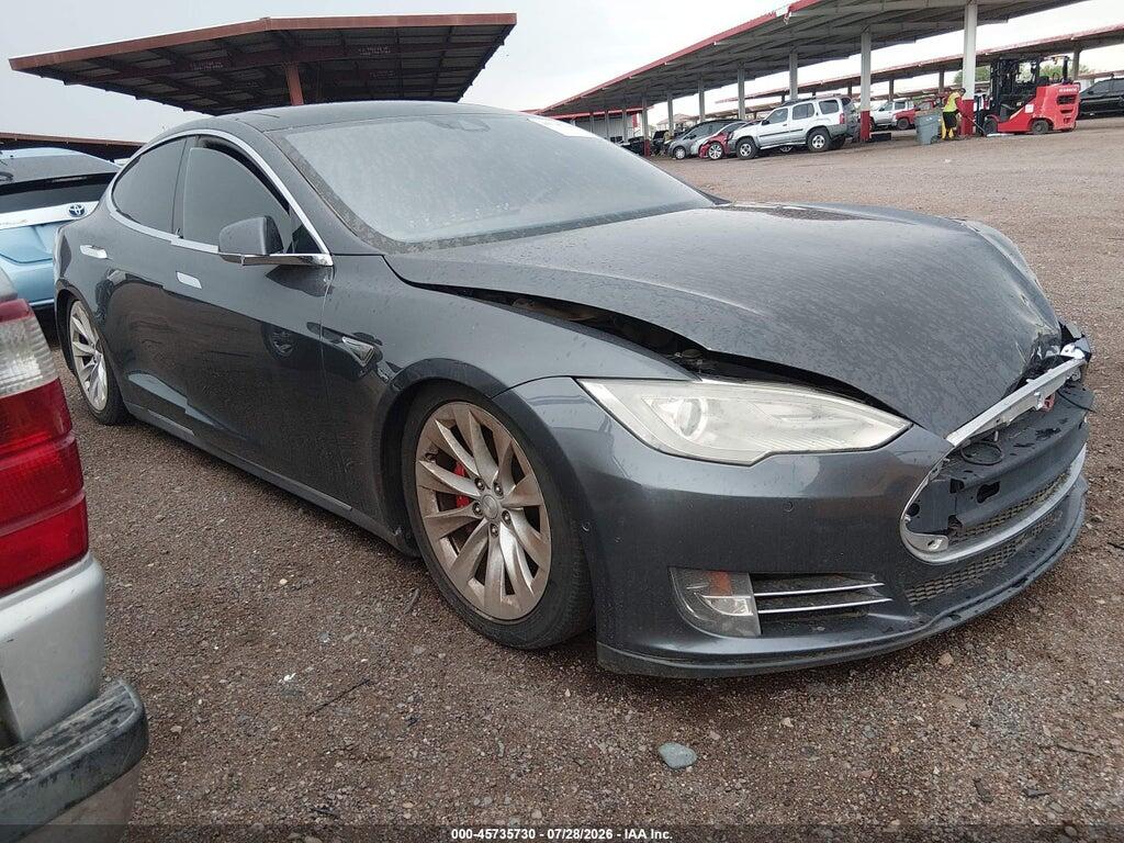 5YJSA1H21EFP65972 2014 TESLA MODEL S photo no. 1
