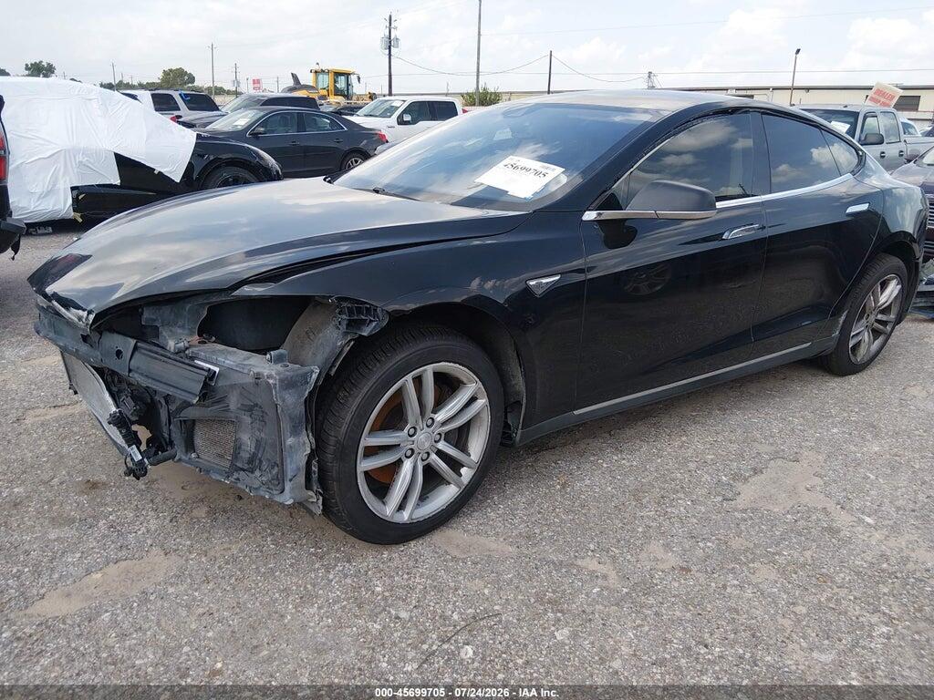 5YJSA1H16EFP55767 2014 TESLA MODEL S photo no. 2
