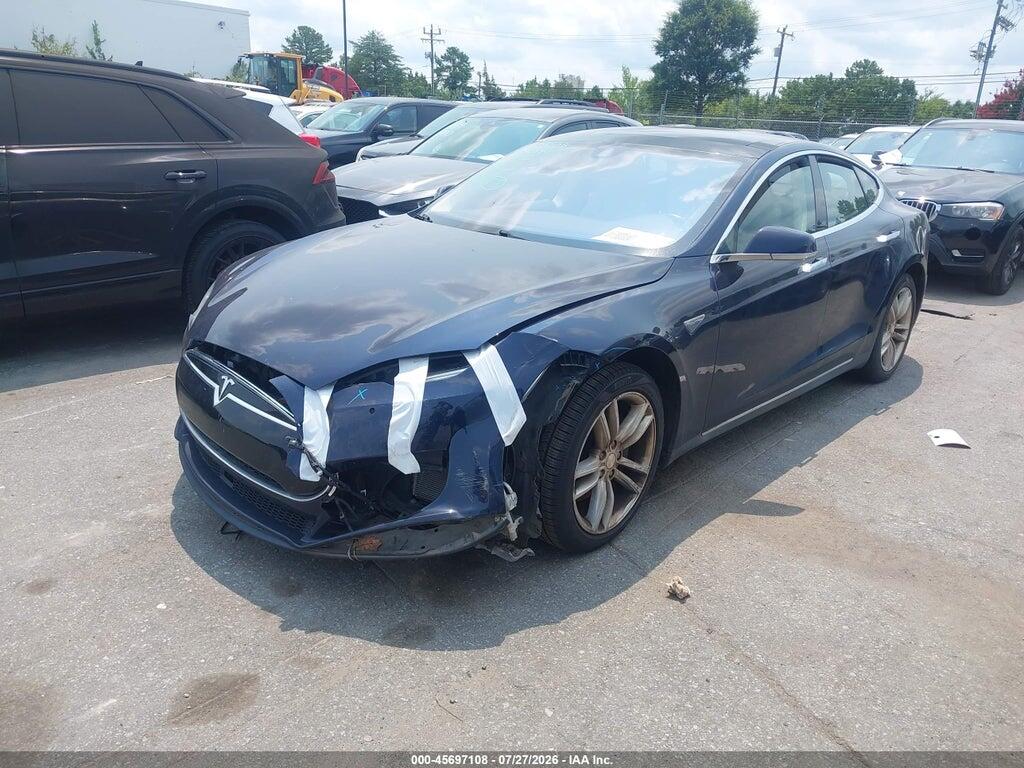 5YJSA1H15EFP56859 2014 TESLA MODEL S photo no. 2