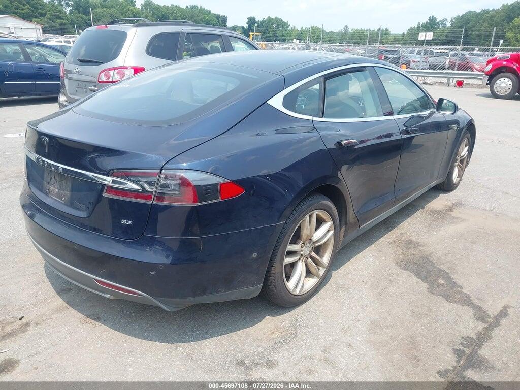 5YJSA1H15EFP56859 2014 TESLA MODEL S photo no. 4
