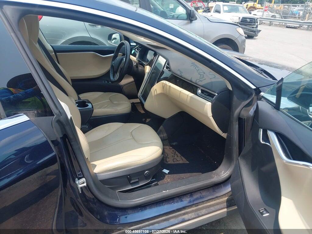 5YJSA1H15EFP56859 2014 TESLA MODEL S photo no. 5