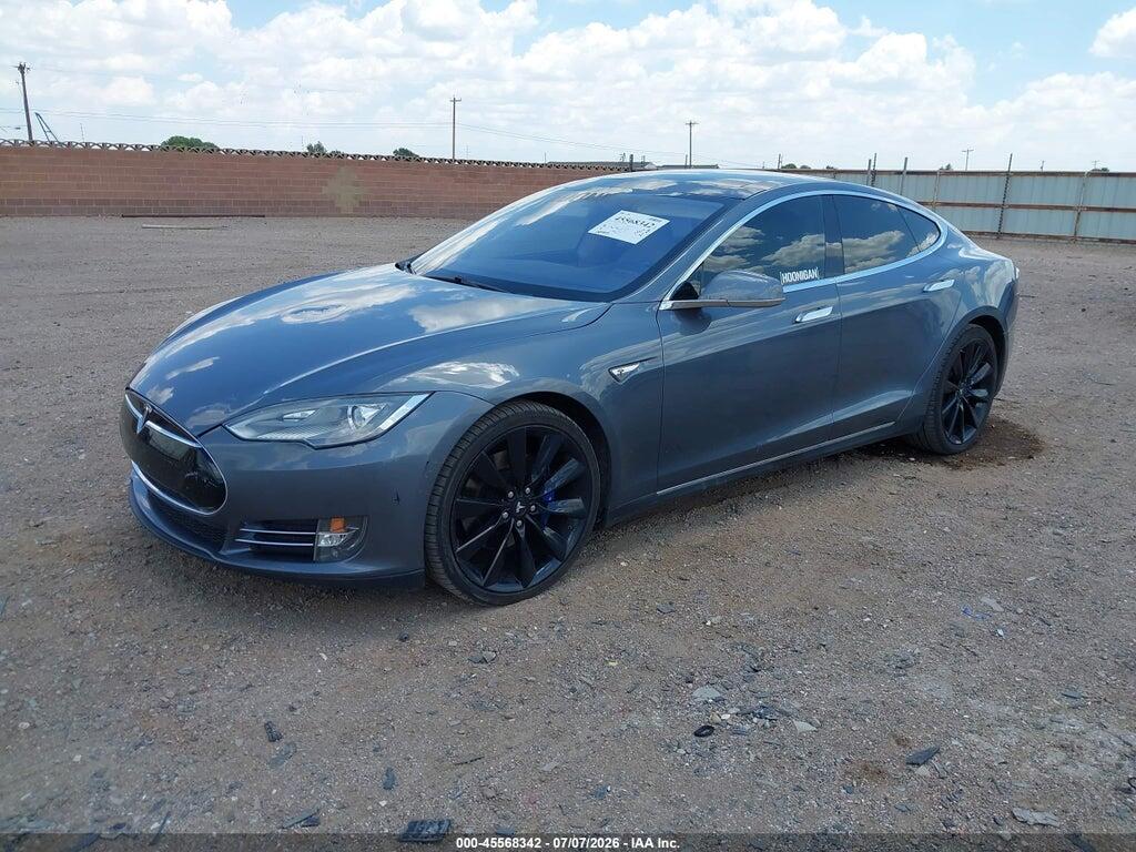 5YJSA1H17EFP32109 2014 TESLA MODEL S photo no. 2