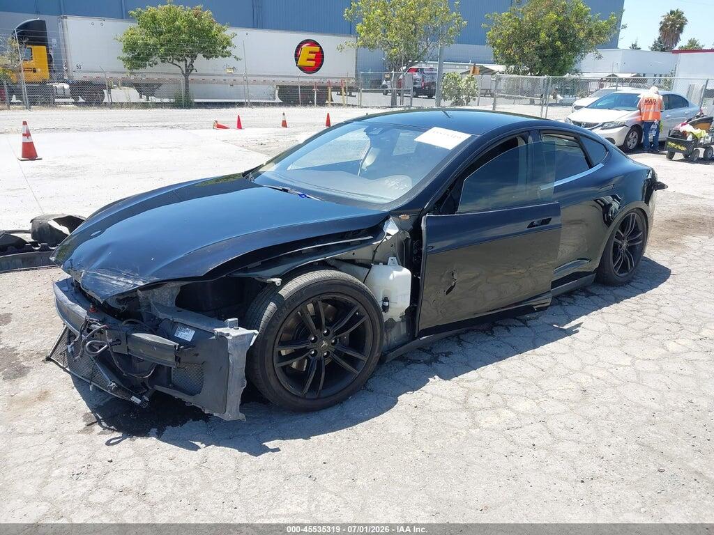 5YJSA1H12EFP54115 2014 TESLA MODEL S photo no. 2