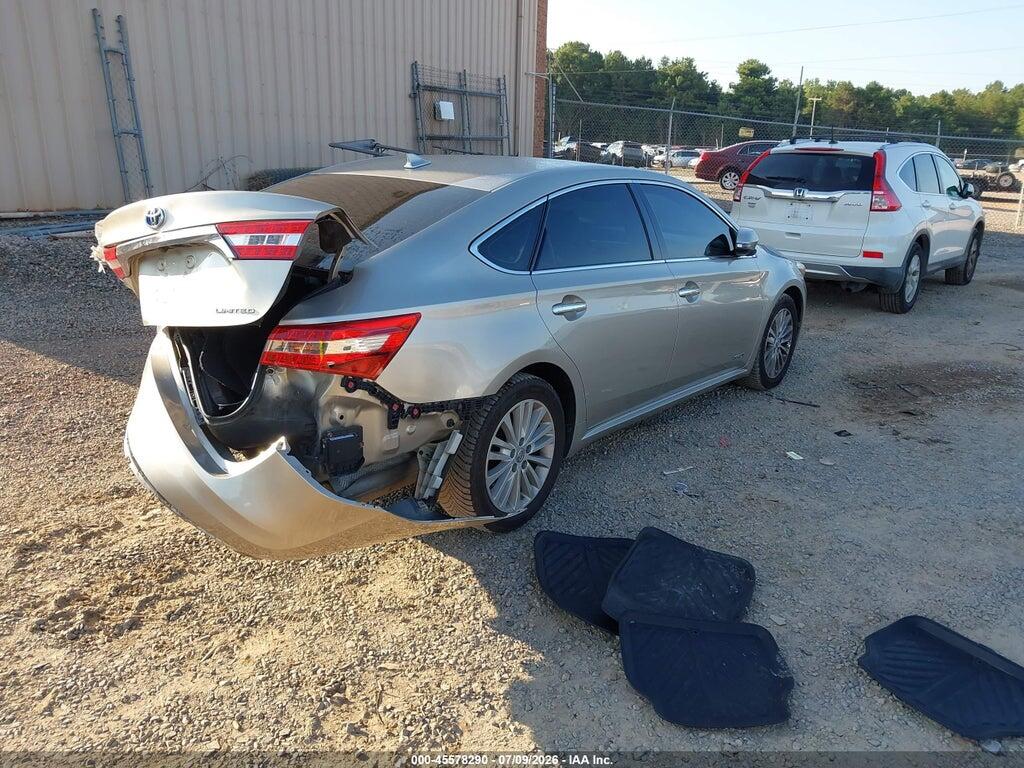 4T1BD1EB3EU032286 2014 TOYOTA AVALON HYBRID photo no. 4