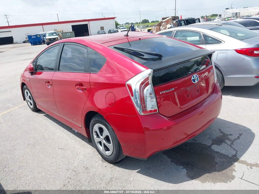 JTDKN3DU2E0374075 2014 TOYOTA PRIUS photo no. 3