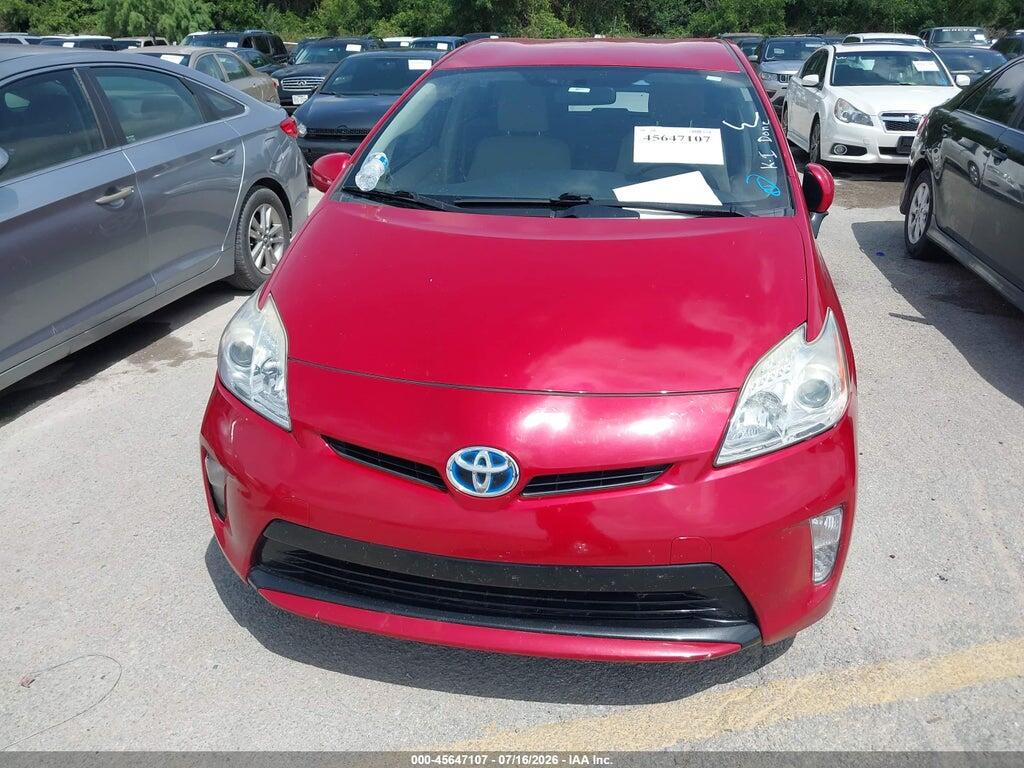 JTDKN3DU2E0374075 2014 TOYOTA PRIUS photo no. 6