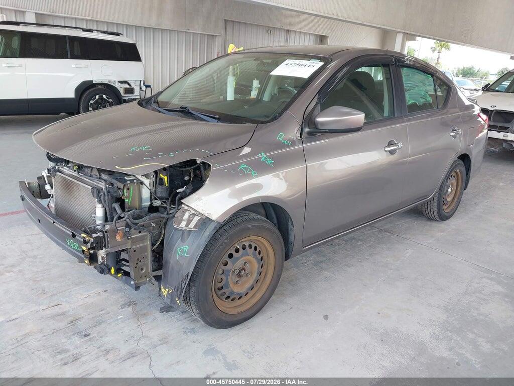 3N1CN7AP2GL862610 2016 NISSAN VERSA photo no. 2