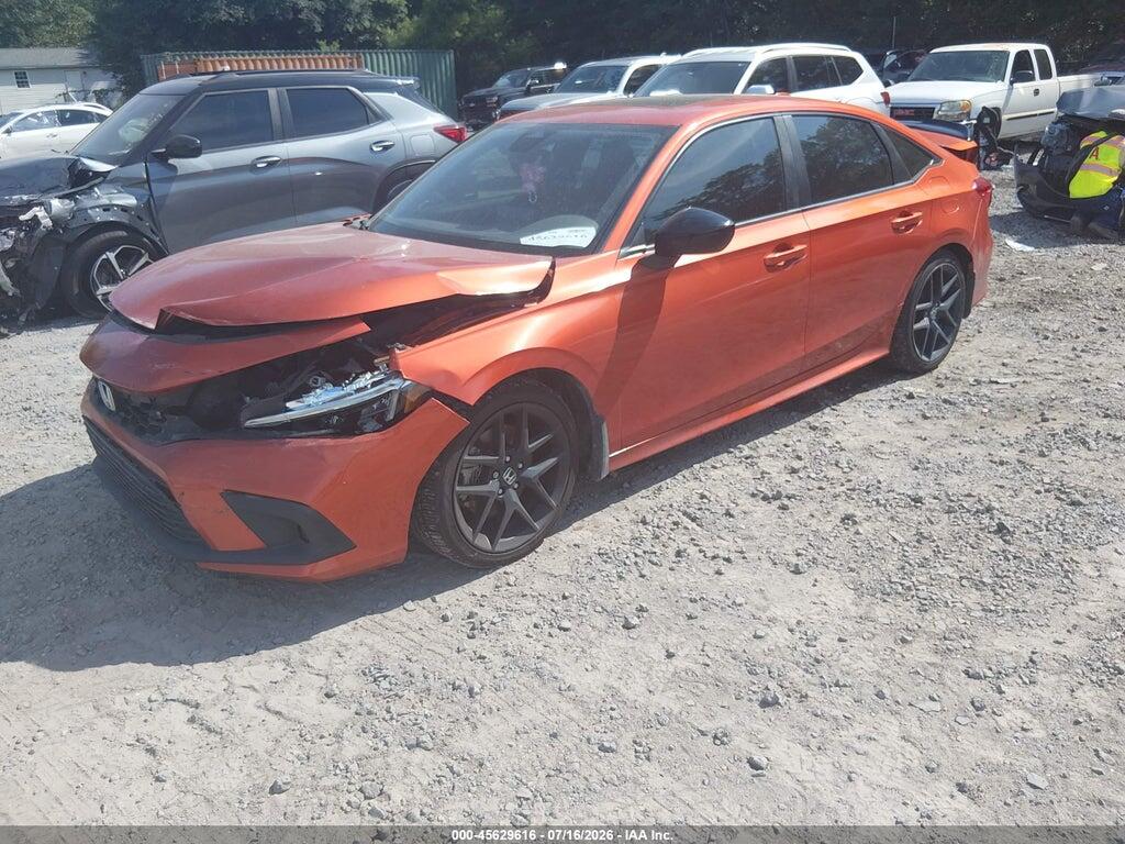 2HGFE1E53NH472803 2022 HONDA CIVIC SI photo no. 2