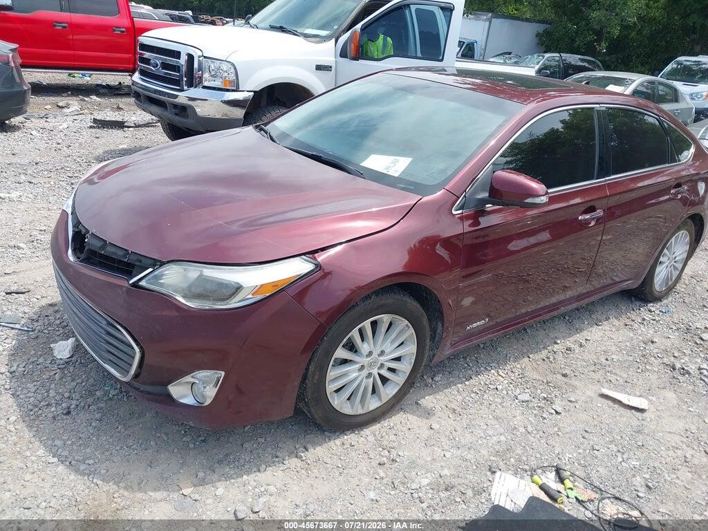 4T1BD1EB7EU030556 2014 TOYOTA AVALON HYBRID photo no. 2