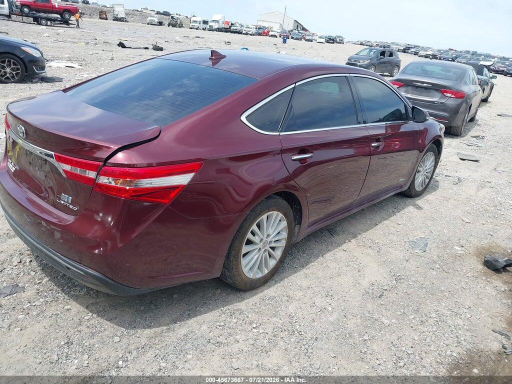 4T1BD1EB7EU030556 2014 TOYOTA AVALON HYBRID photo no. 4