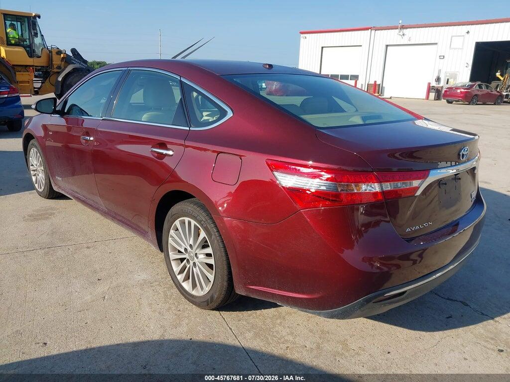 4T1BD1EB8EU019484 2014 TOYOTA AVALON HYBRID photo no. 3