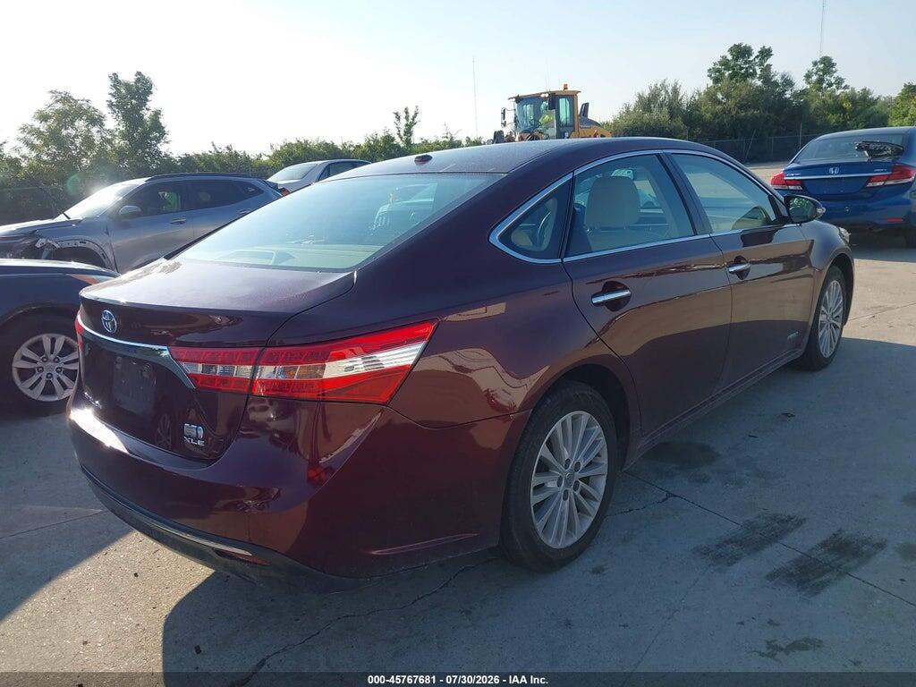 4T1BD1EB8EU019484 2014 TOYOTA AVALON HYBRID photo no. 4