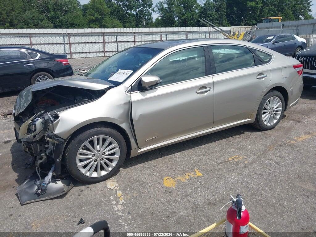 4T1BD1EB6EU022626 2014 TOYOTA AVALON HYBRID photo no. 2