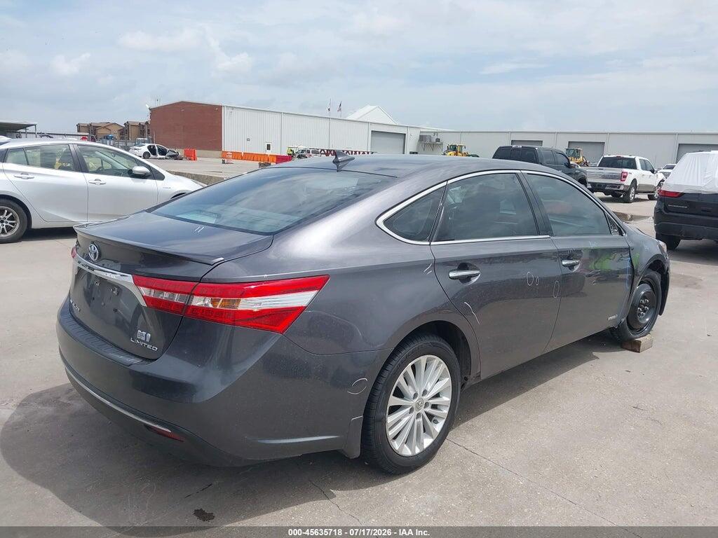 4T1BD1EB1EU024607 2014 TOYOTA AVALON HYBRID photo no. 4