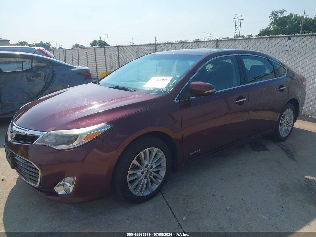 4T1BD1EB2EU028388 2014 TOYOTA AVALON HYBRID photo no. 2