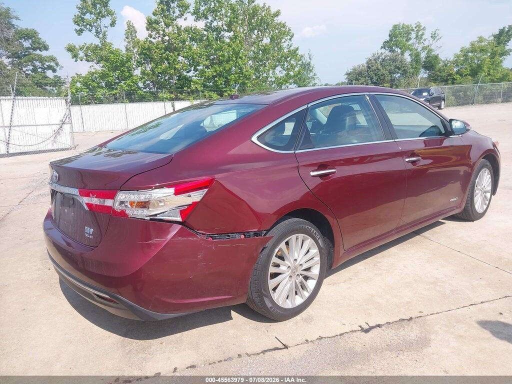 4T1BD1EB2EU028388 2014 TOYOTA AVALON HYBRID photo no. 4