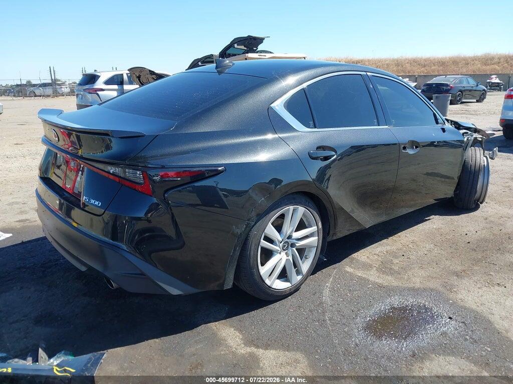 JTHAA1D27M5109551 2021 LEXUS IS 300 photo no. 4