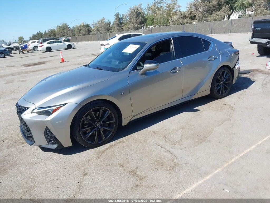 JTHGZ1B26M5037733 2021 LEXUS IS 350 photo no. 2