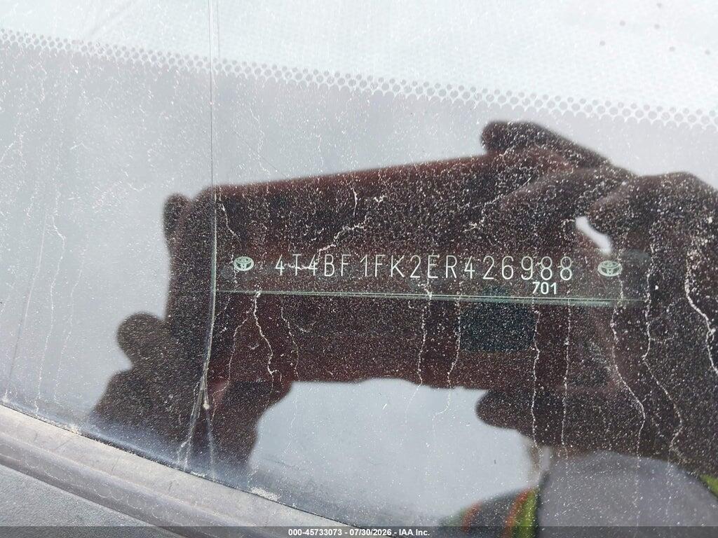 4T4BF1FK2ER426988 2014 TOYOTA CAMRY photo no. 9