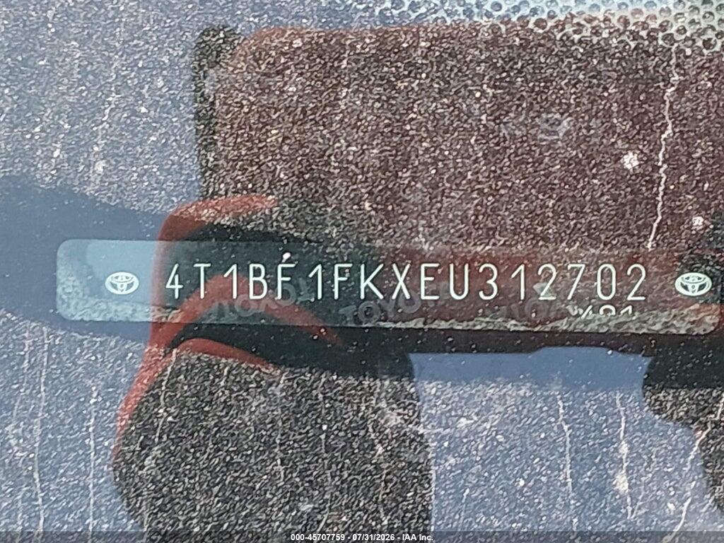 4T1BF1FKXEU312702 2014 TOYOTA CAMRY photo no. 9